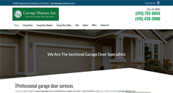 Desktop Screenshot of garagemasterinc.com